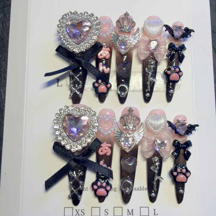 Decorative Rhinestone Hair Accessory Set