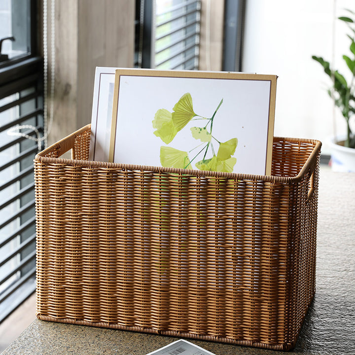 Woven Laundry Storage Hamper Kalsten