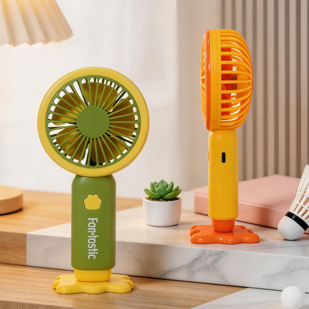 Women's portable handheld fan with splashy animal design Kalsten