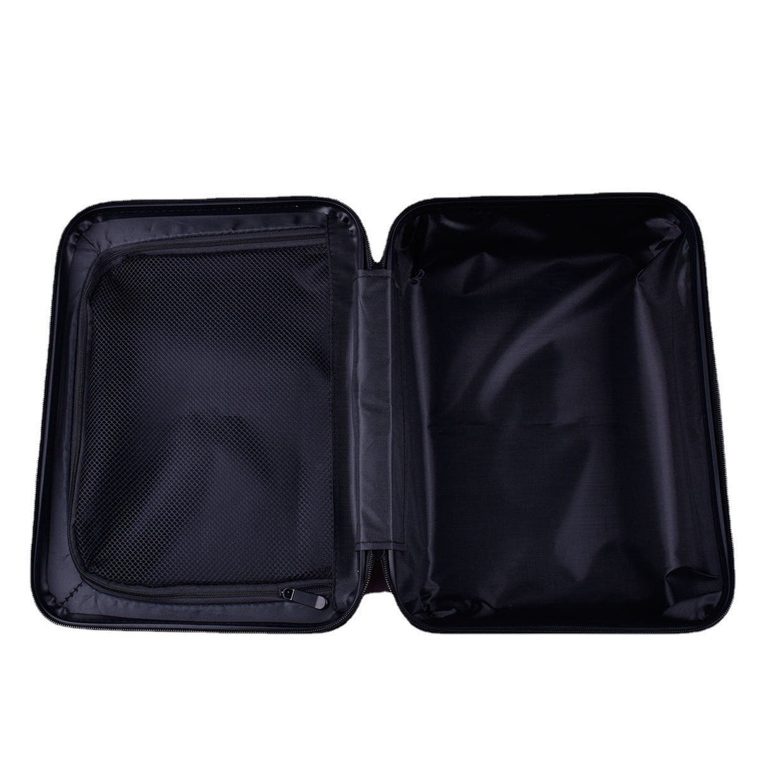 compact hardshell travel carry case with top handle and reinforced ridged shell Kalsten