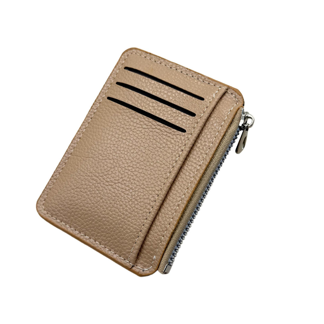 Premium Compact Leather Credit Card Wallet