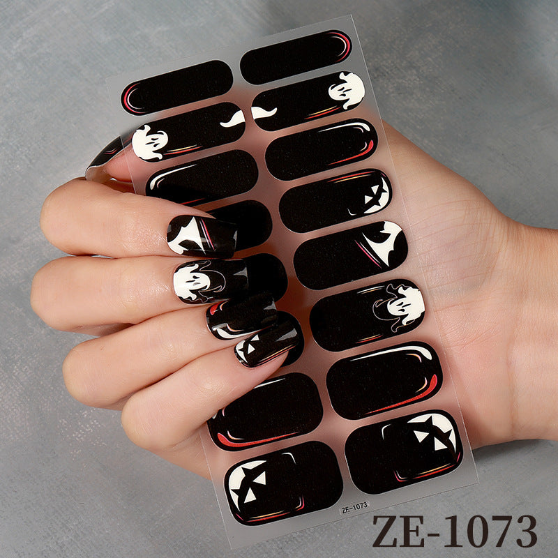 Halloween-Themed Nail Wraps
