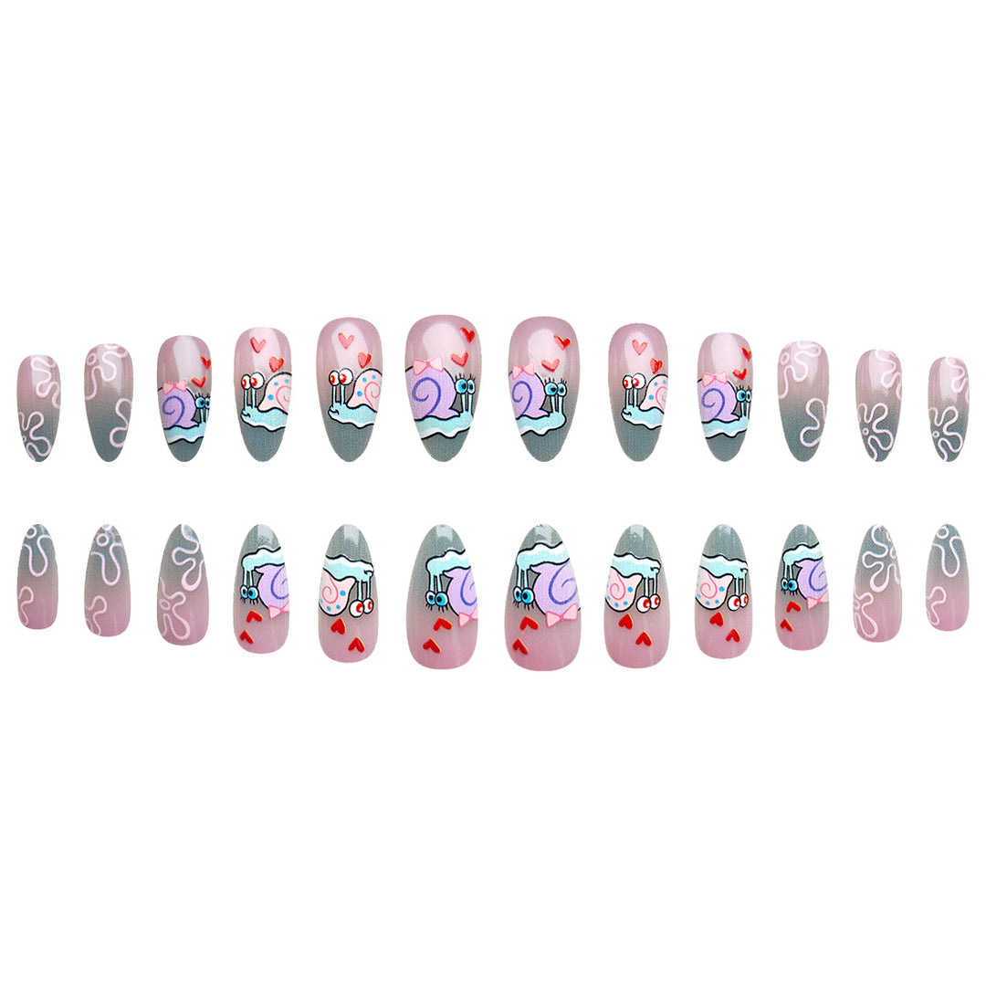 Cartoon Character Press-On Nails