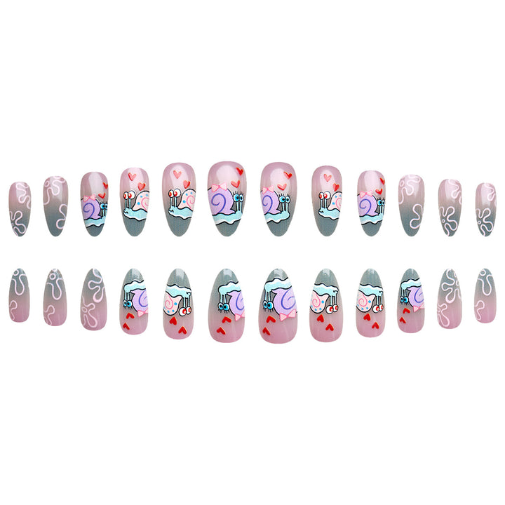 Cartoon Character Press-On Nails