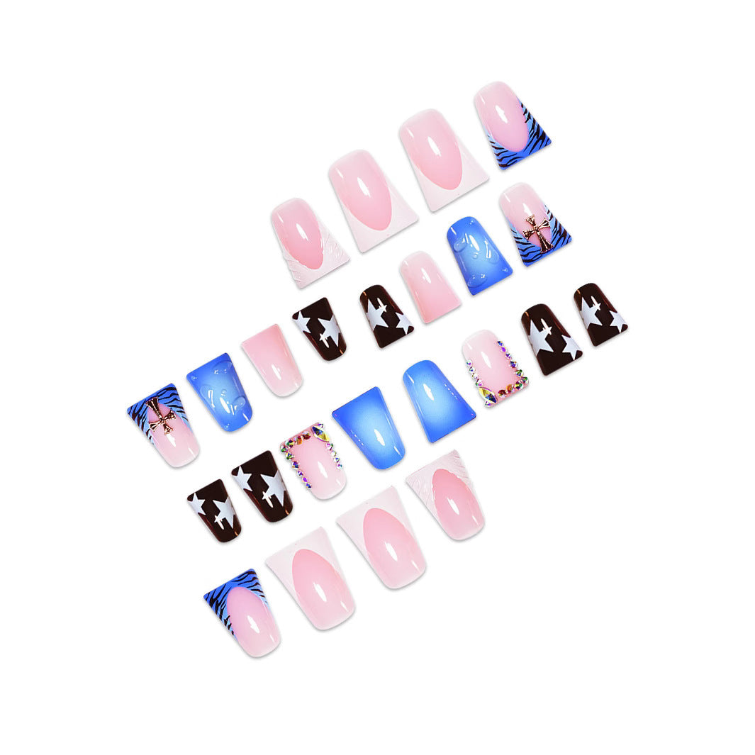 Creative Multi-Design Press-On Nails Kalsten