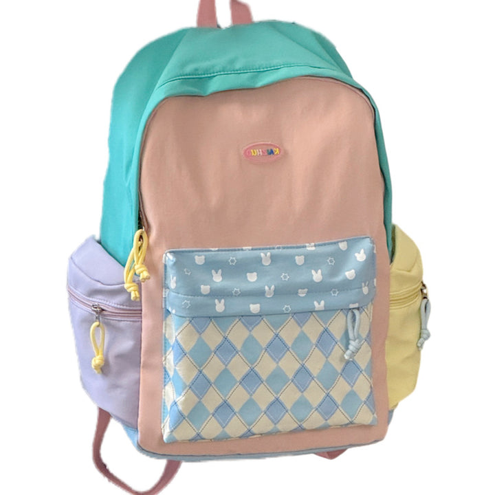Cute Cartoon-Themed Multi-Pocket Backpack Kalsten