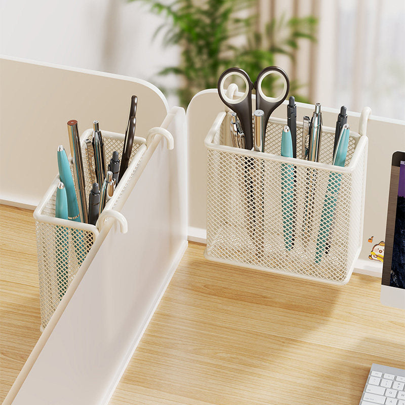 Hanging Mesh Desk Pen and Stationery Caddy Organizer