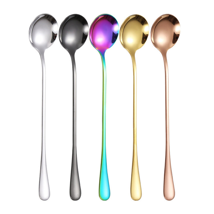 Elegant teaspoon with polished gold surface Kalsten