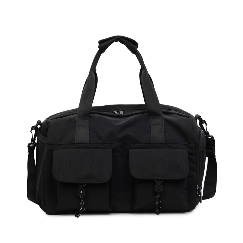 Multifunctional tote bag with comfortable shoulder padding and numerous outer pockets Kalsten