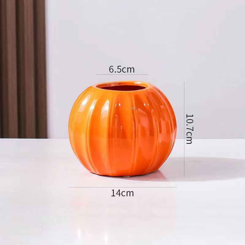Decorative Pumpkin-shaped Planter