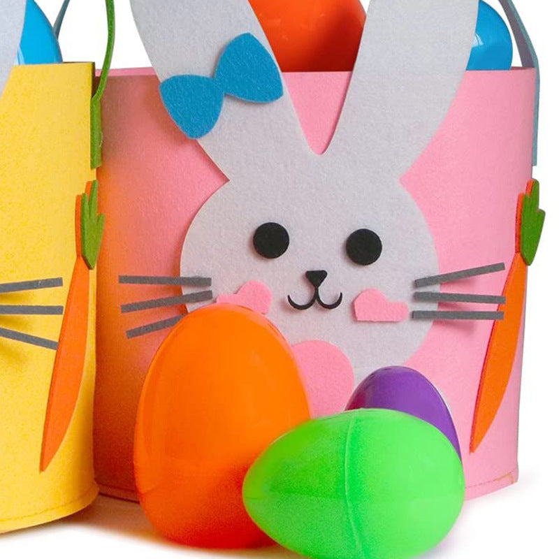 Cute Bunny Easter Candy Bucket Kalsten