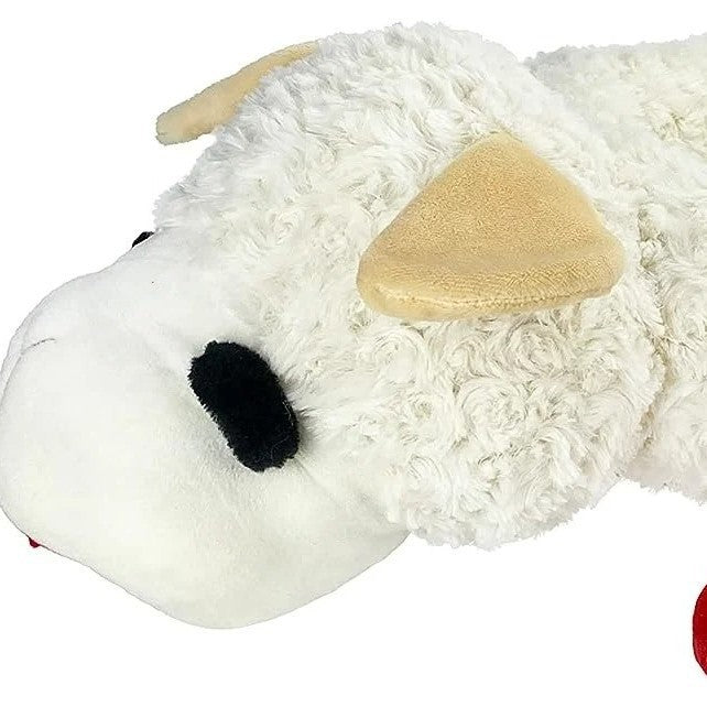 Plush Lamb-Themed Dog Bed