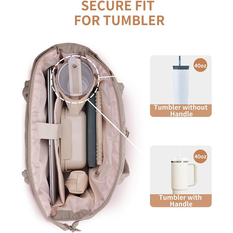 Padded everyday bag with removable inner pouch Kalsten