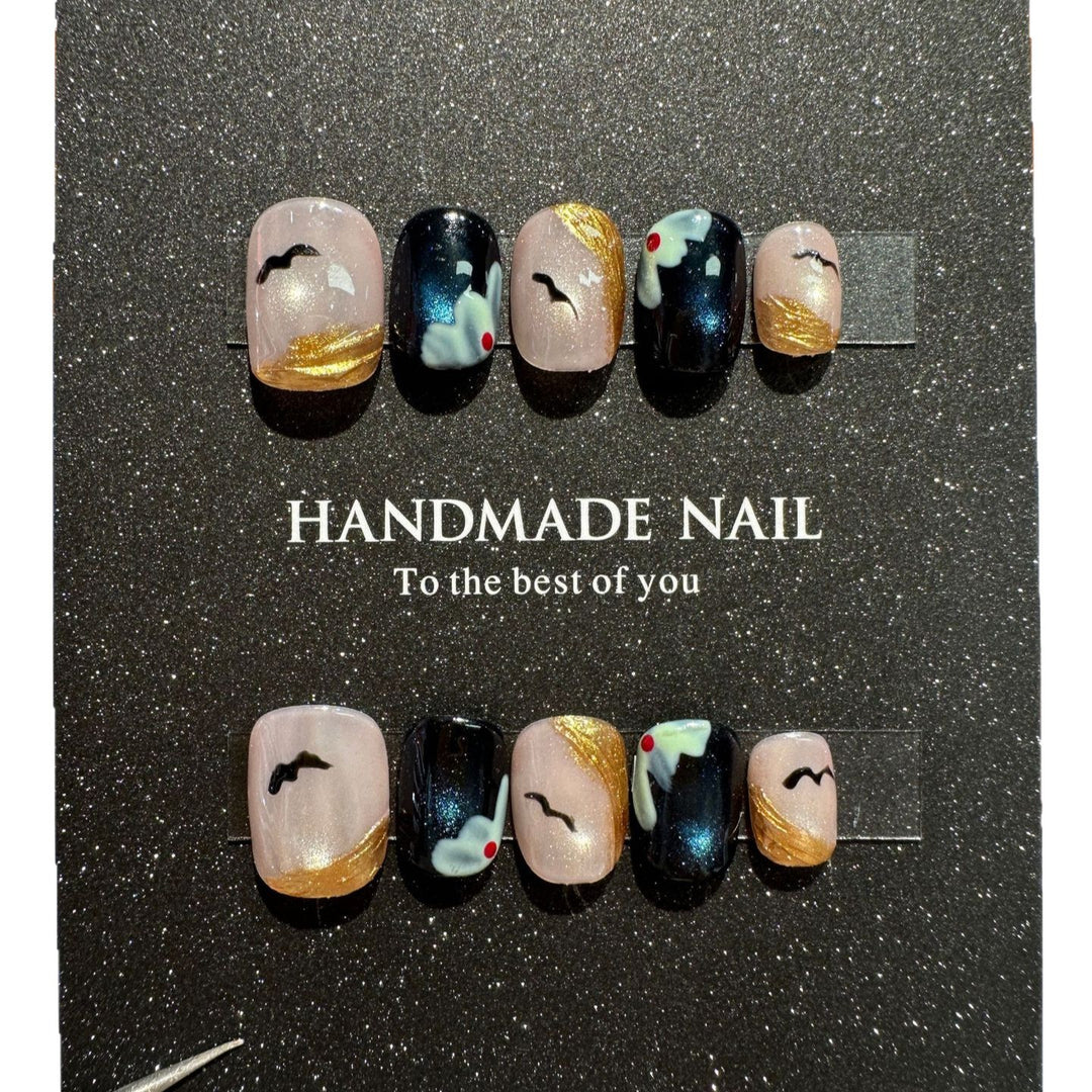 Artistic Handmade Nail Art Set