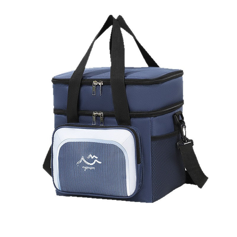 Multi-Compartment Insulated Lunch Cooler Bag Kalsten