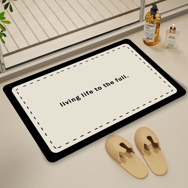 Motivational Bathroom Mat Kalsten