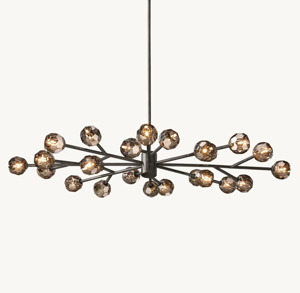 Modern Floral Chandelier