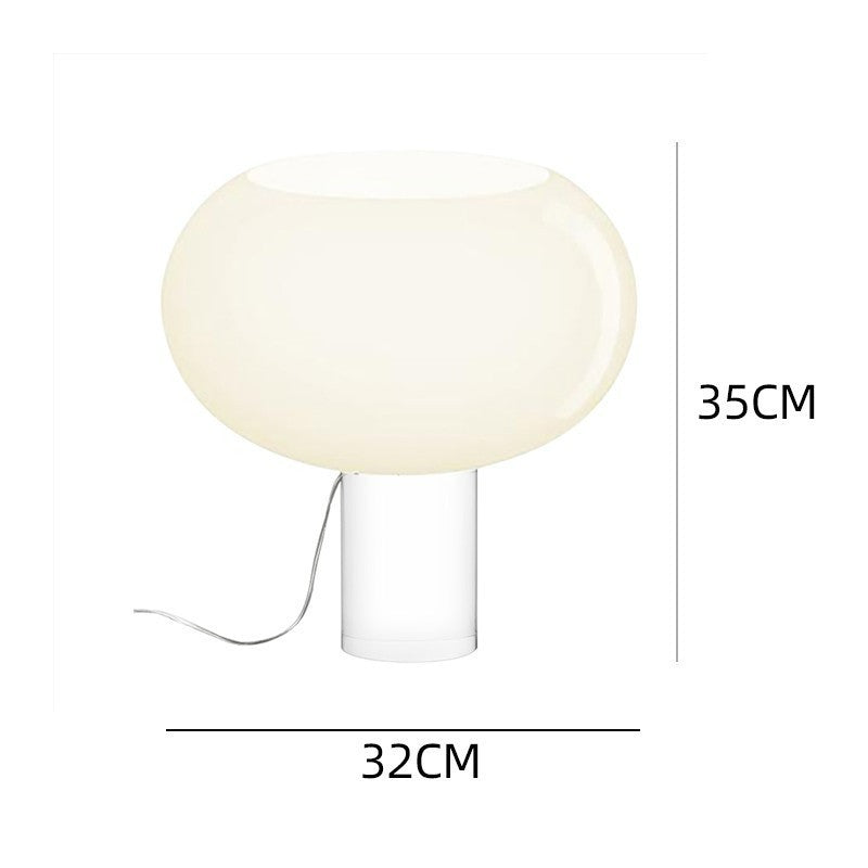Modern Table Lamp with Elegant Globe Shade