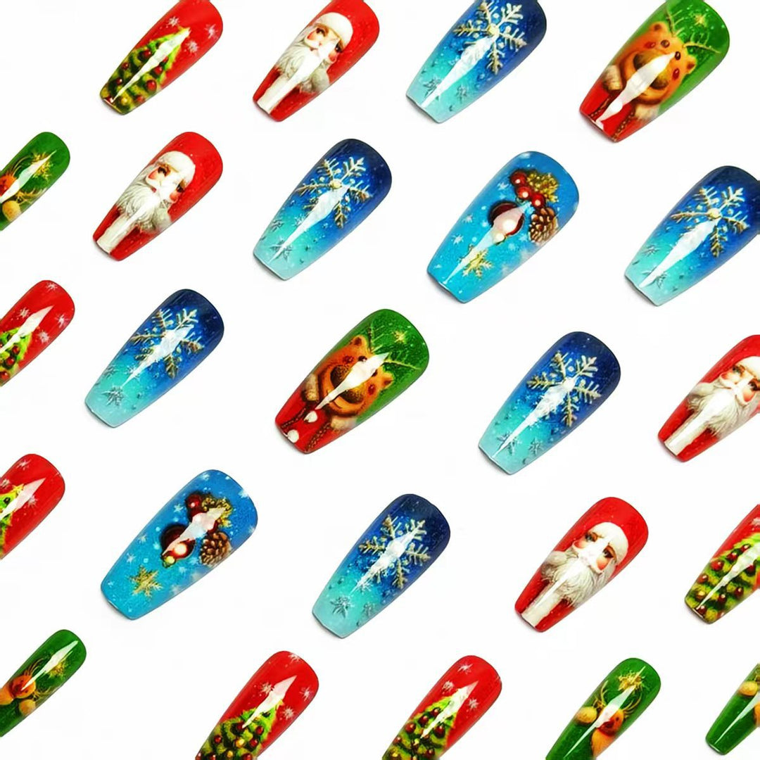 Festive Winter-Themed Nail Art Kalsten 1788155576