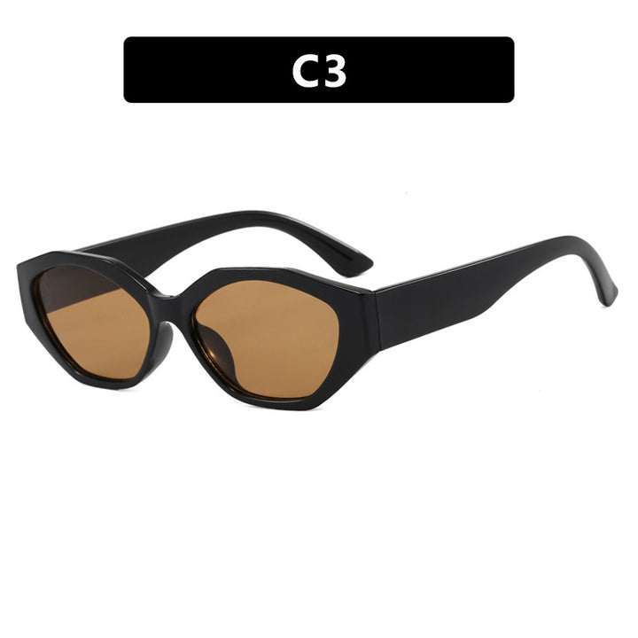 Women's stylish sunglasses in modern geometric design with protective UV filter Kalsten