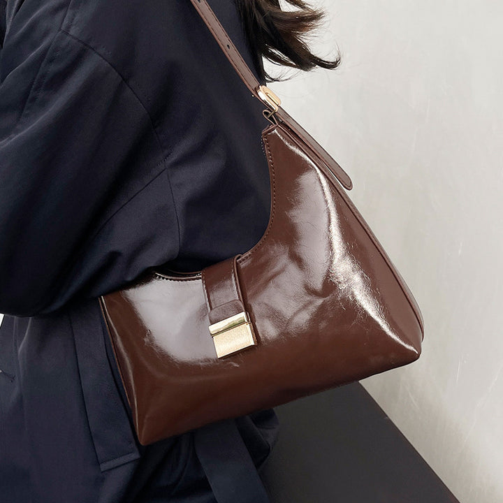 Modern Vegan Leather Hobo Bag
