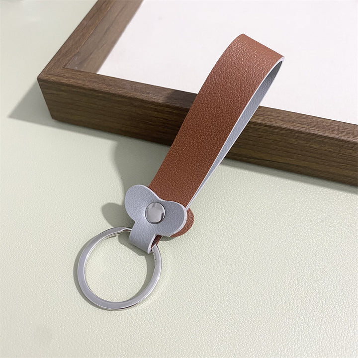 Floral Leather Keyring kalsten