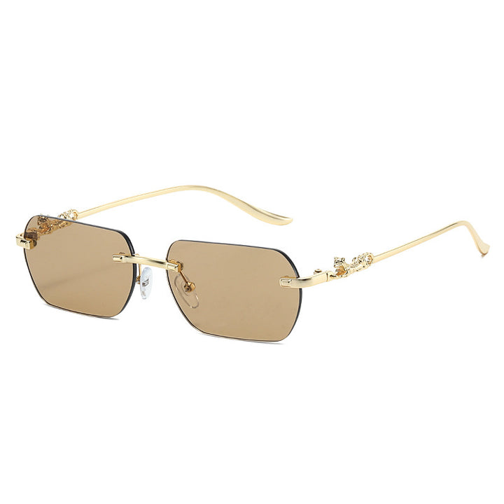Ladies elegant half-rim glasses with decorative details Kalsten