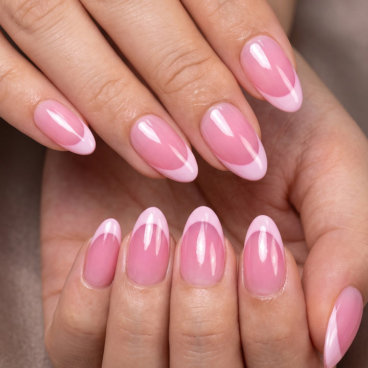 Chic Almond-Shaped Press-On Nail Set