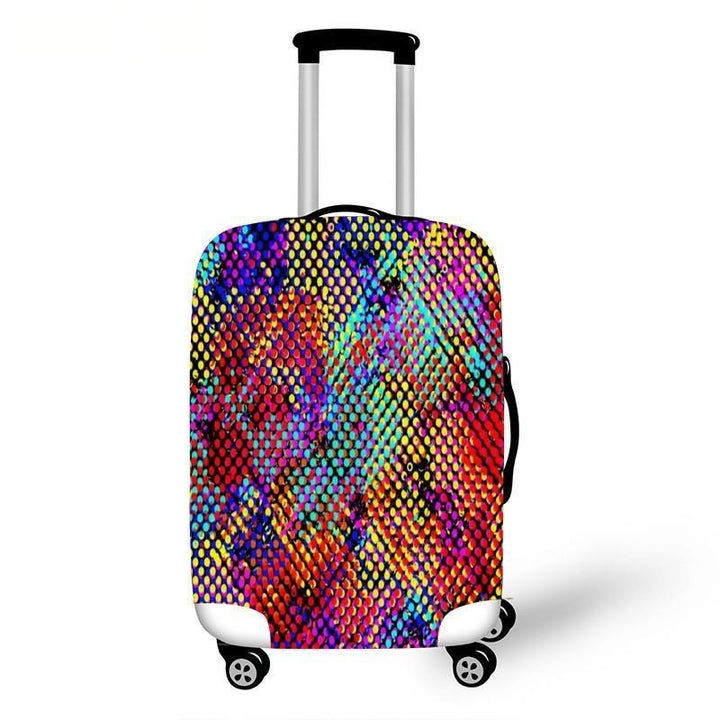 Women's hard shell suitcase with diverse floral design Kalsten