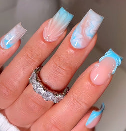 Trendy Ombre Nail Extensions Kalsten