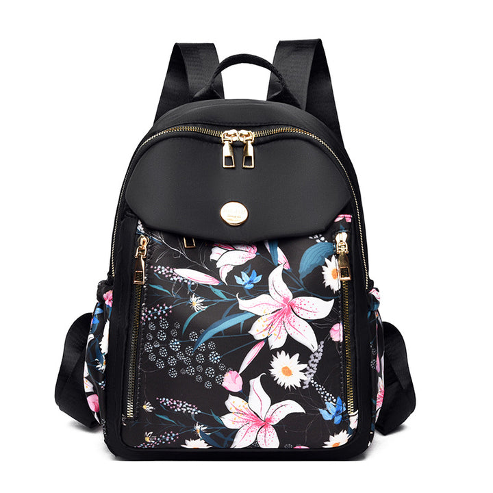Floral Print Backpack Kalsten