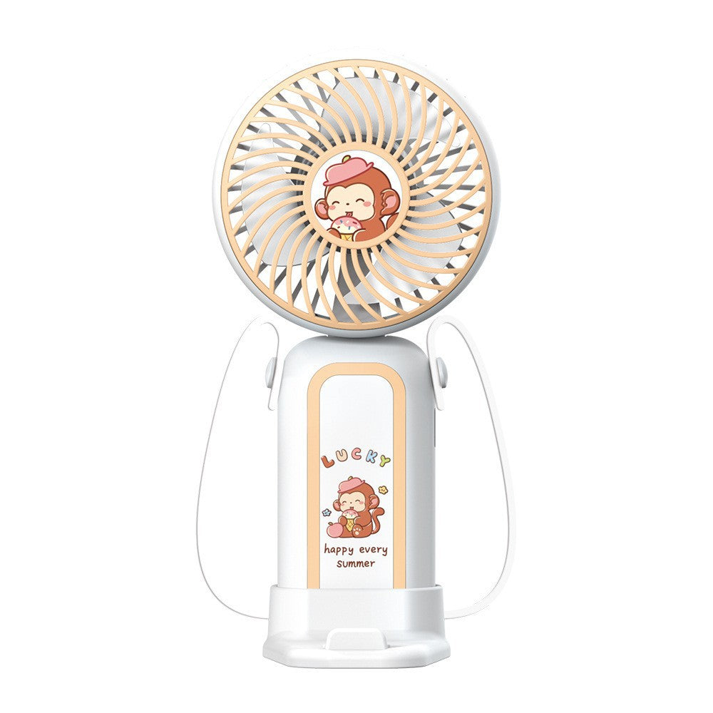 Creative Cartoon Design Handheld Fan Kalsten