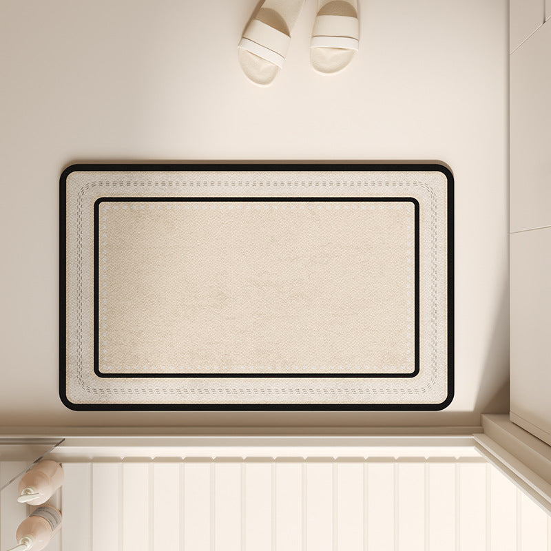 Elegant Minimalist Bathroom Mat Kalsten