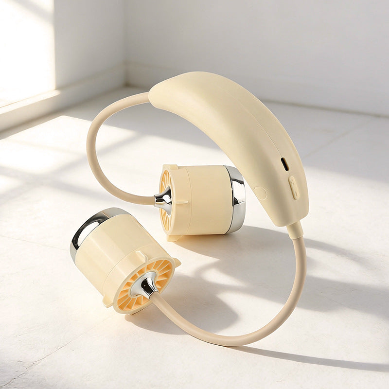 Unisex Portable Neck Fan with Dual Airflow Kalsten