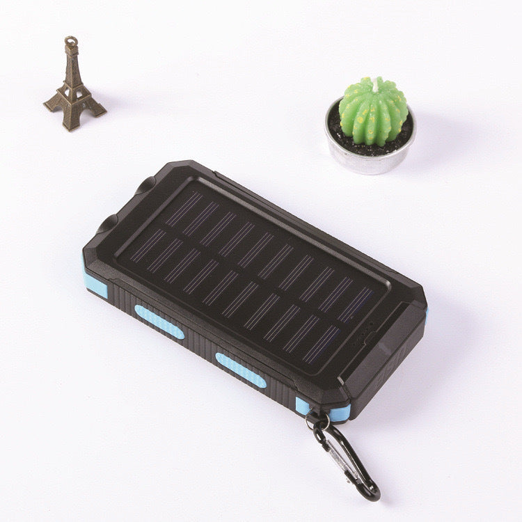 Solar-powered power bank with robust design and integrated fast charging function Kalsten
