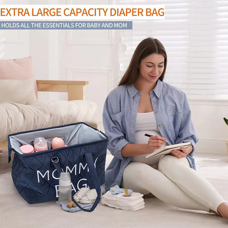 Multi-Functional Quilted Diaper Tote Set Kalsten