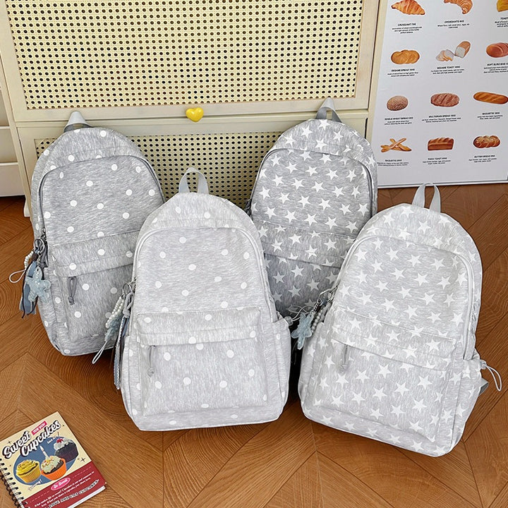 Cute Polka Dot Cotton Backpack Kalsten