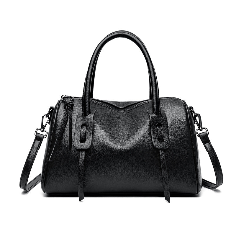 Textured Leather Weekender Bag Kalsten