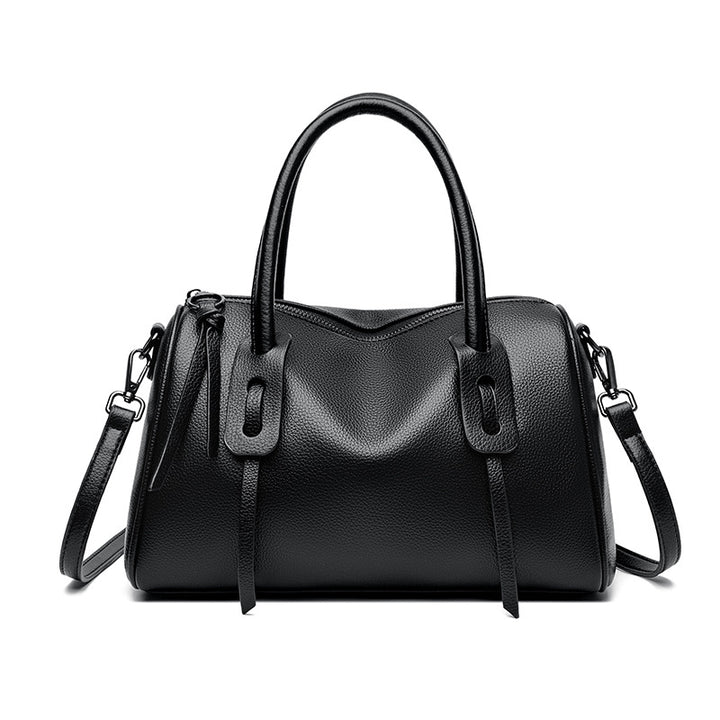 Textured Leather Weekender Bag Kalsten