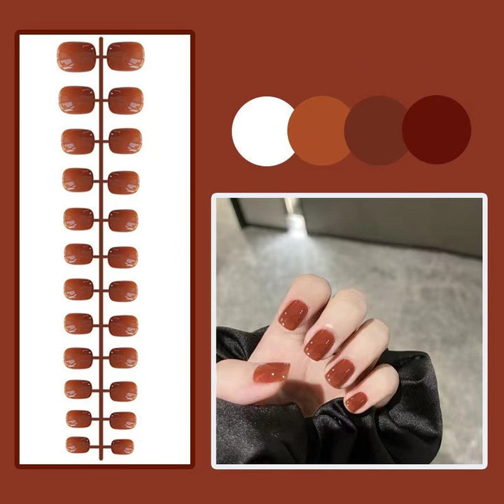 Natural Glossy Press-On Nail Tips