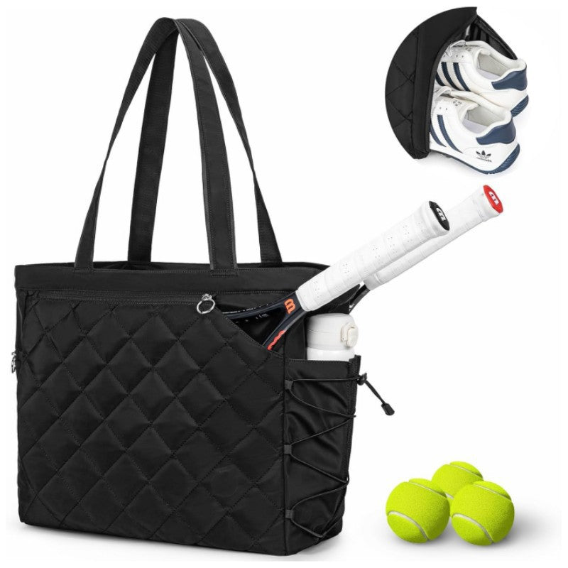 Quilted Tennis Tote Bag Kalsten