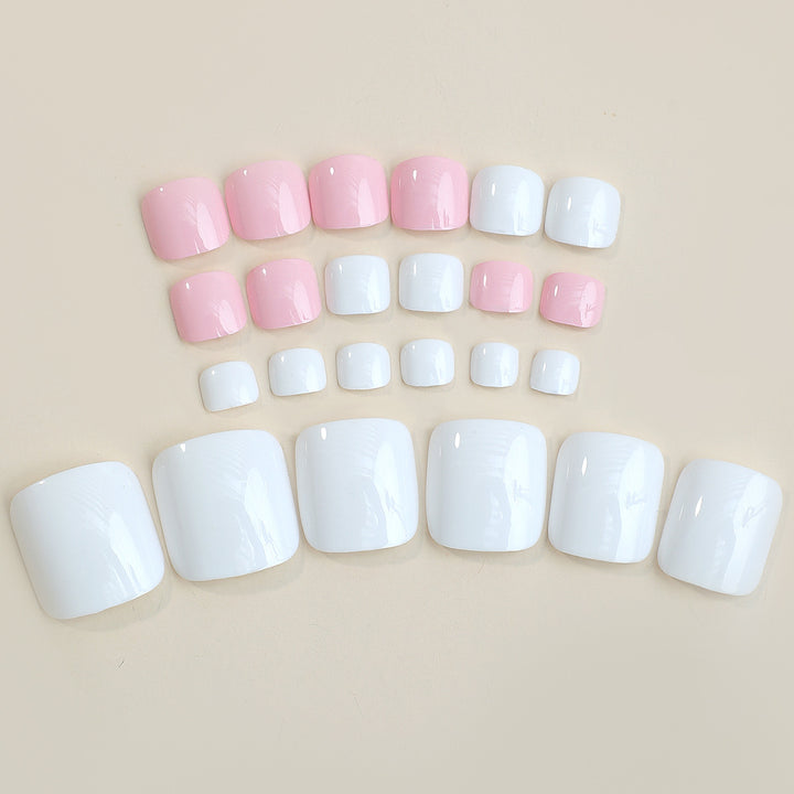 Artistic Press-On Nail Kit with Customizable Shapes kalsten