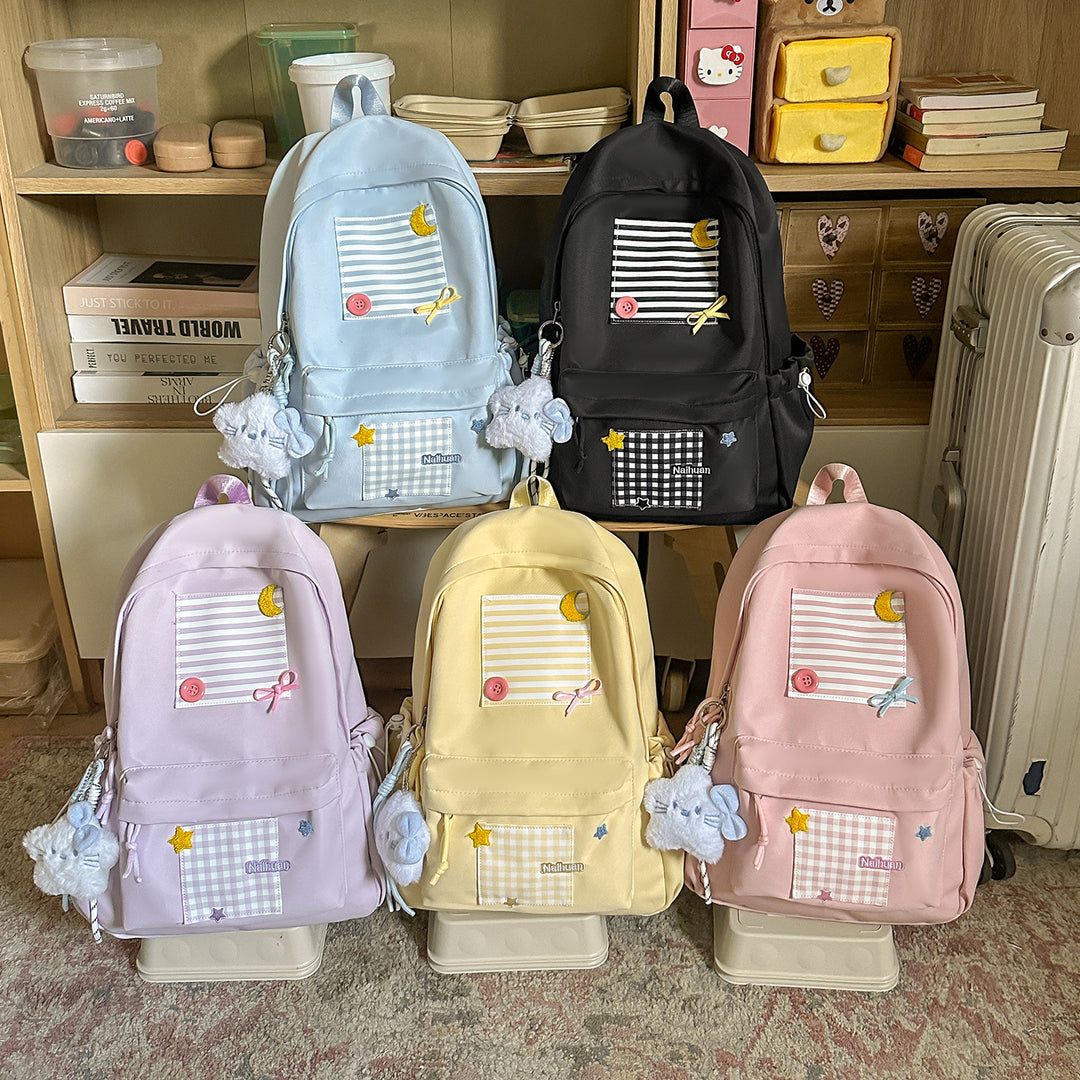 Cute Decorative School Backpack Kalsten