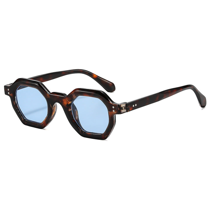 Women's octagonal sunglasses with stylish pattern and UV protection Kalsten