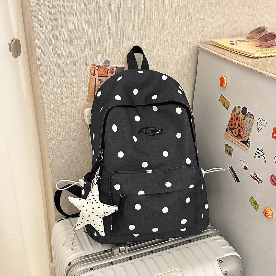 Cute Decorative Polka Dot Backpack Kalsten