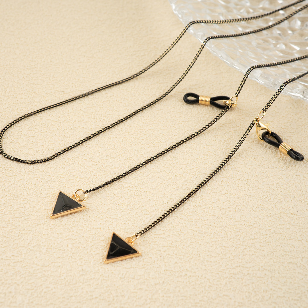 Geometric Pendant Eyewear Chain Kalsten