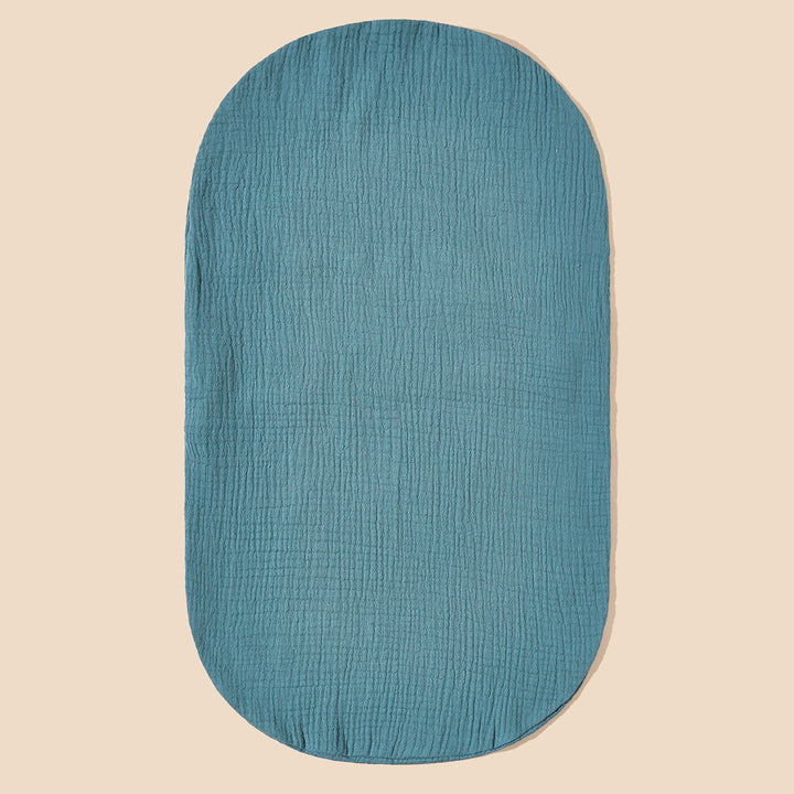 Cotton Muslin Crib Mattress Protector kalsten