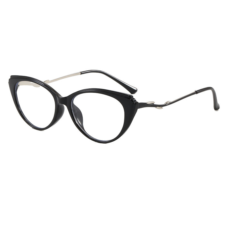 Fashionable Cat-Eye Glasses with Filigree Design Kalsten