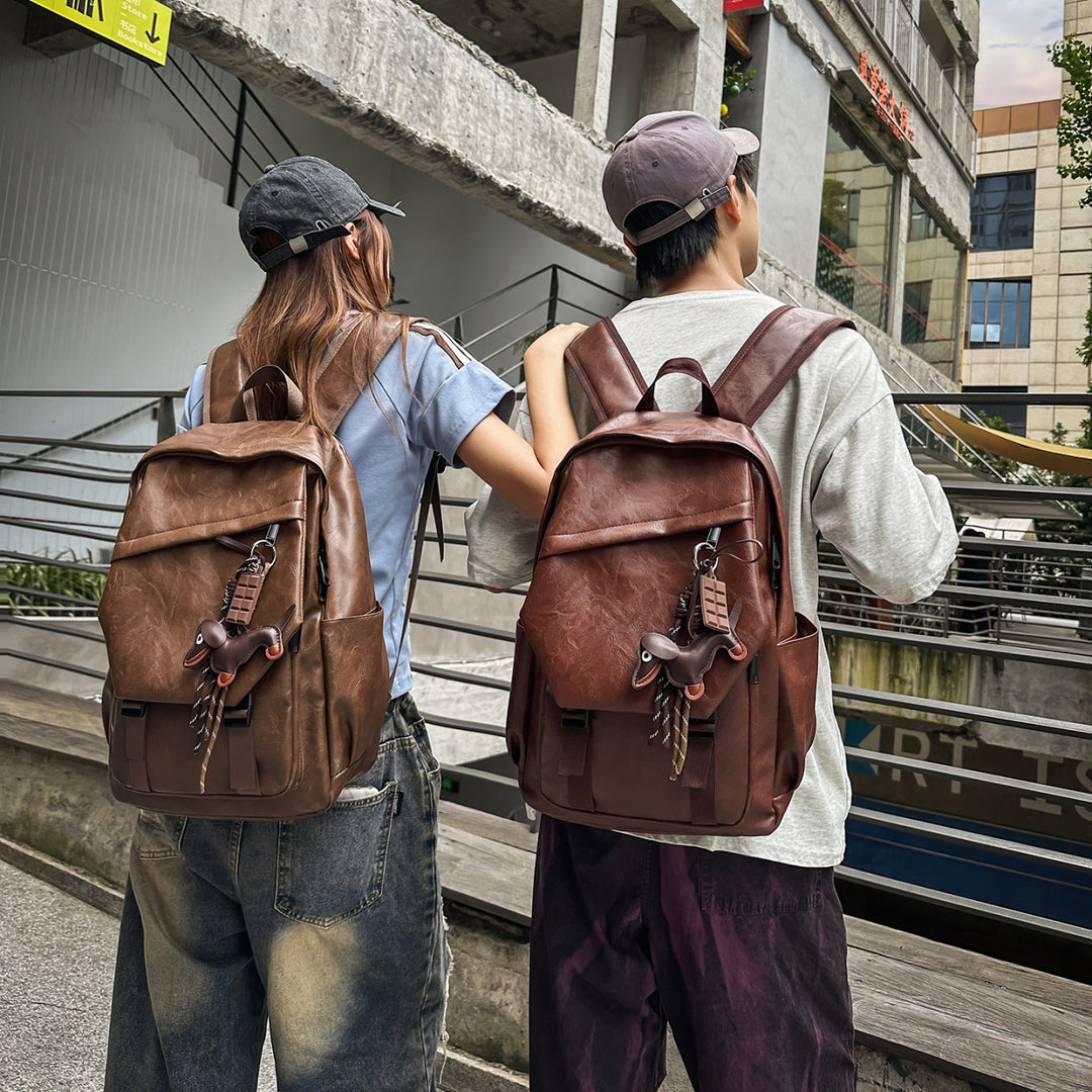Vintage Leather Backpack Kalsten