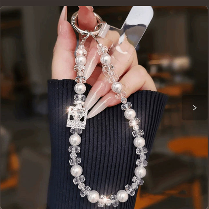 Crystal Beaded Charm Keychain Kalsten